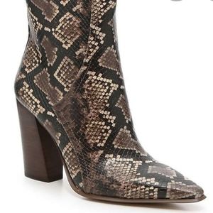 Jlo Snake Print Boots